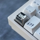 1U Ti-alloy Artisan Keycaps Precision Pointillism for Mechanical Keyboard -Sakurajima Mai 2